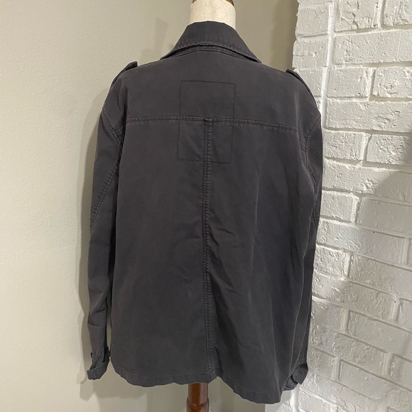 Men’s Old Navy Charcoal Military Jacket - Picture 3 of 5